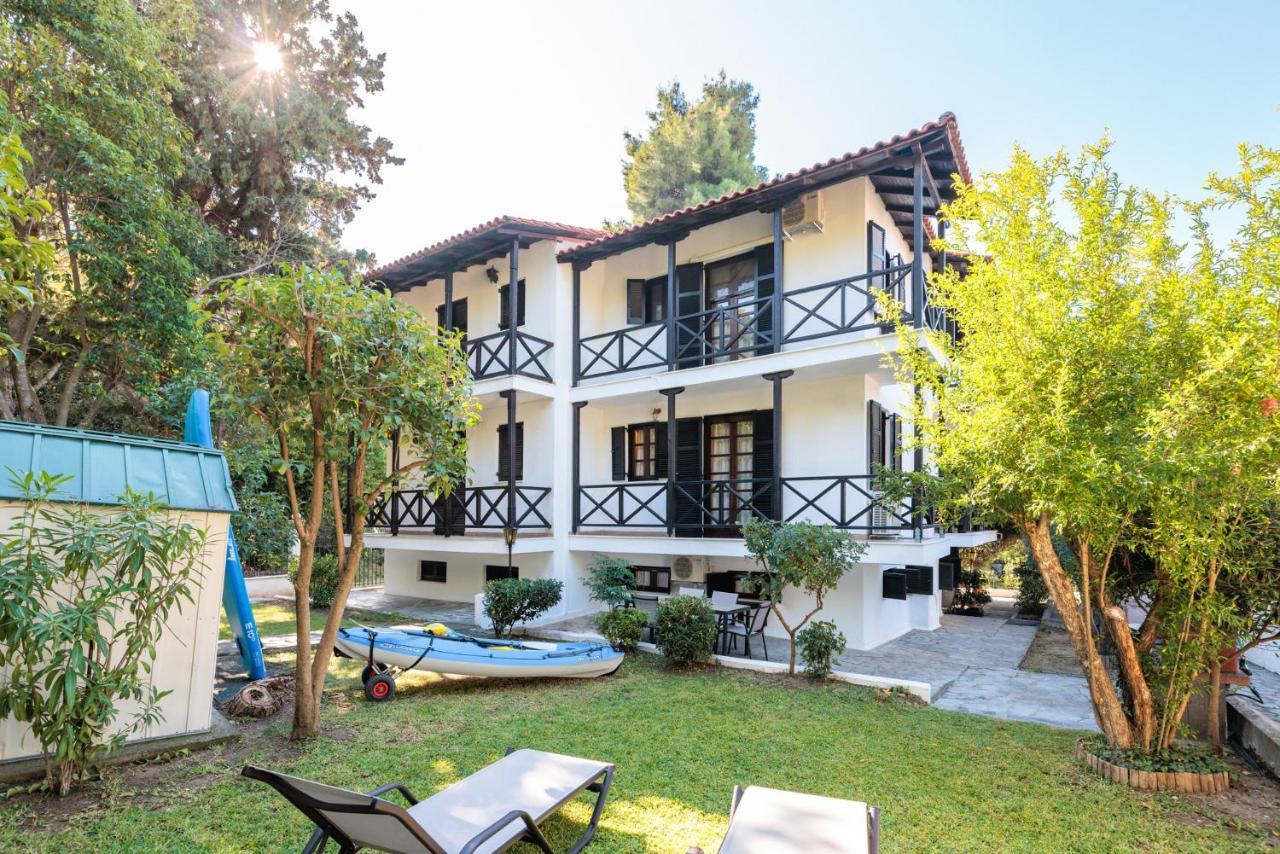 Nea Kallikrateia Beach Front Vintage Villa Kalliktratis المظهر الخارجي الصورة