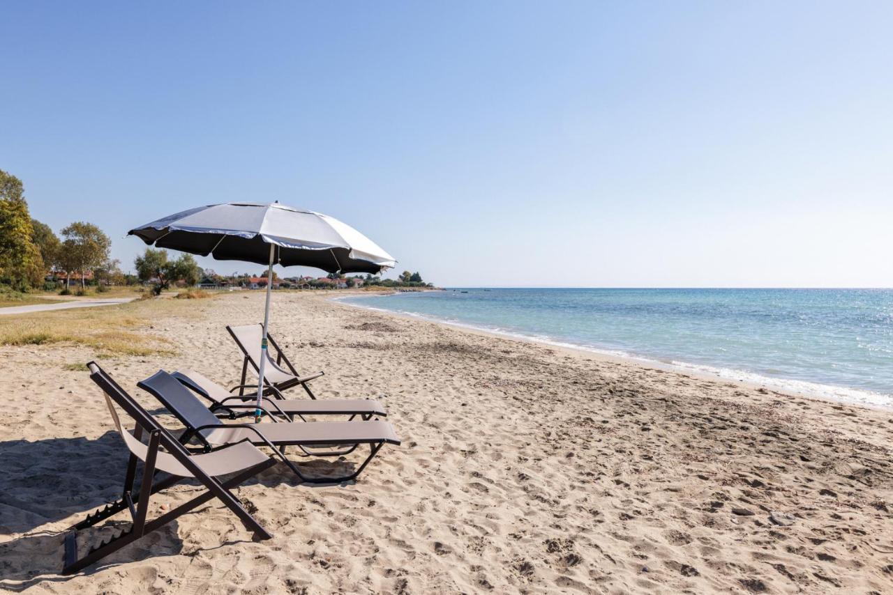 Nea Kallikrateia Beach Front Vintage Villa Kalliktratis المظهر الخارجي الصورة